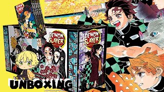 Demon Slayer Manga Boxset Opening