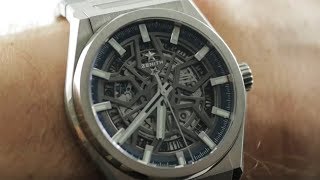 Zenith Defy Classic Skeleton 95.9000.670/78.M9000 Zenith Watch Review