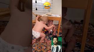 Try Not to Laugh: Funniest Baby's Twin Videos Laugh#shorts#shortsfeed #ytshorts #viral #funnybaby