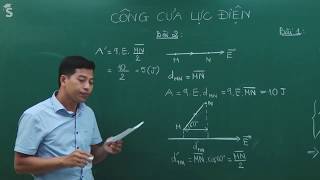 Công của lực điện - Thầy giáo Phạm Quốc Toản