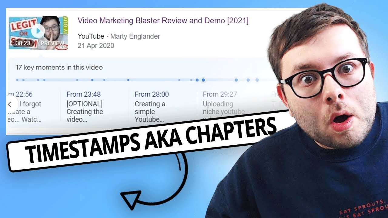 How To Add Timestamps To Video Aka Chapters Youtube How To Add Timestamps To Video Aka Chapters Youtube