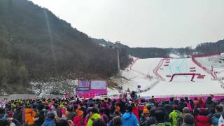 2017 강원도 팸투어 올림픽프렌즈 정선 알파인 스키장 테스트이벤트 스키 취재 / 강철현