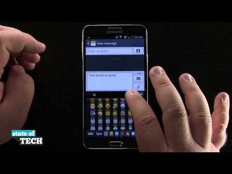 Samsung Galaxy Note 3 Tips - Send Emojis in Messages Samsung Galaxy Note 3 Tips - Send Emojis in Messages