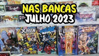 NAS BANCAS - JULHO 2023 #bancas #quadrinhos #nasbancas