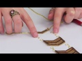 How to Make a Leather Chevron Statement Necklace - Sizzix