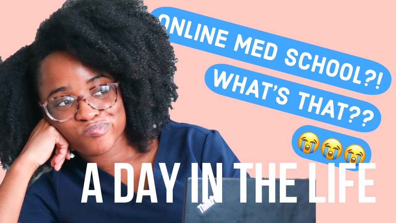 Day In The Life Vlog: Online Medical School?! - YouTube