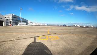 名古屋空港離陸ヘリコプター