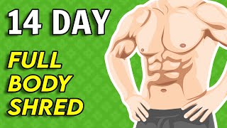 HIIT Cardio Home Fat and Calories Burning Workout (14 Day Full Body Fat Shred)