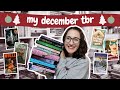 Ambitious tbr for December 📖🎄 books I need to read before the end of the year