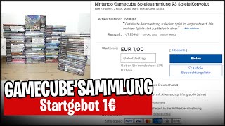 meine Gamecube Videospiele Sammlung für 1€ Startgebot bei ebay