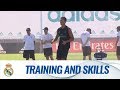 Sesi latihan pertama CRISTIANO RONALDO bersama Real Madrid di musim baru!