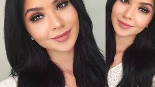 Get Ready With Me: 90s Glam Makeup + Hair (NEW MAKEUP)