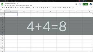 How To Have Google Sheets Do Your Math Homework