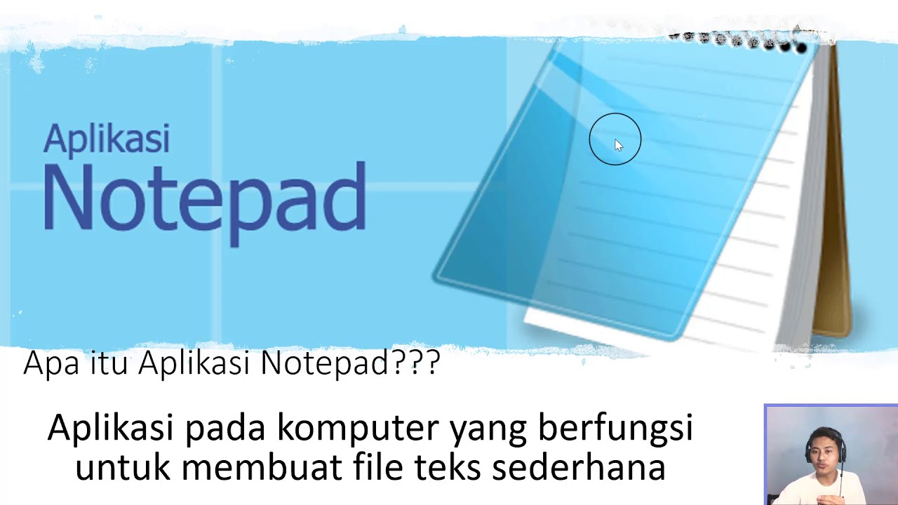 MENGENAL NOTEPAD - YouTube