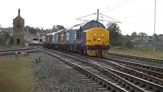 DRS 37609+27419+20301. 6C53. Carnforth. 03/10/13