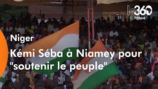 Kémi Séba à Niamey pour soutenir le Cnsp et le peuple nigérien dans son combat pour sa souveraineté