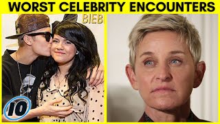 Top 10 Most Unpleasant Celebrity Encounters