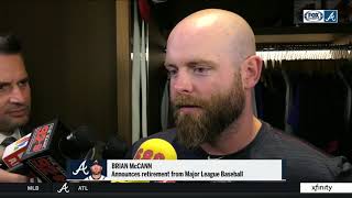 Braves legend Brian McCann announces retirement