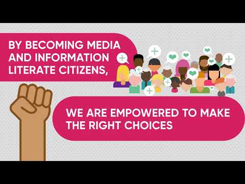 What is a media literate person?