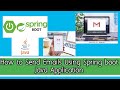 How to Send Emails with Spring Boot Java web Application