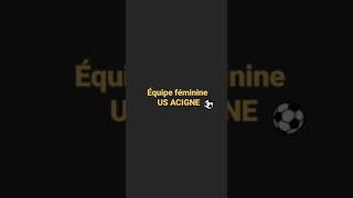 Équipe féminine de football US Acigné 2019-2020