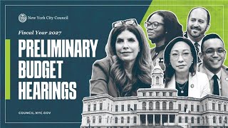 🔴 LIVE: The Committee on Criminal Justice's Preliminary Budget Hearing