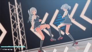 【艦これMMD】霞と大潮でGimme×Gimme【4K 60fps】【歌詞あり】