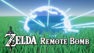 Creating Zelda: Breath of the Wild's Remote Bomb in Unity Shader Graph & VFX Graph