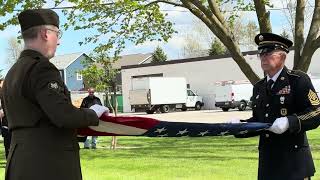 Military Honors for Tommy Downing at VFW Post