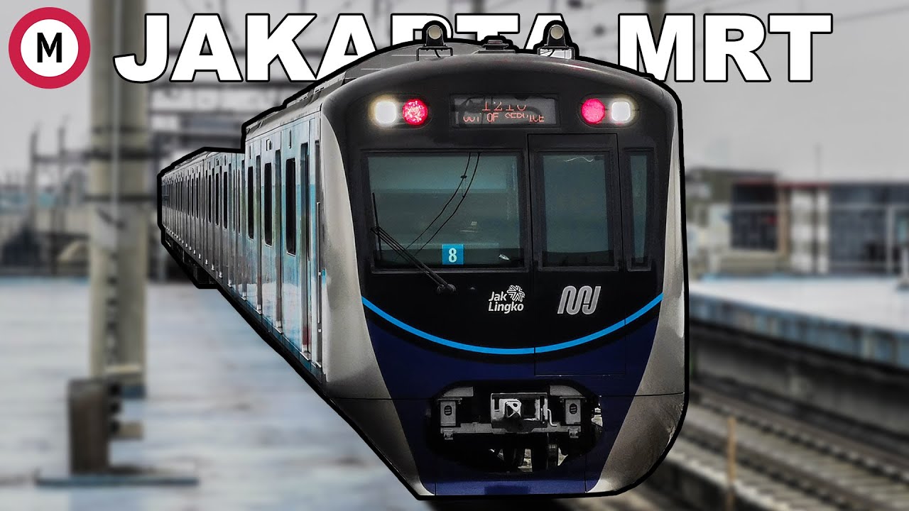 🇮🇩 Jakarta MRT - Jakarta New Metro System (2022) (4K) - YouTube