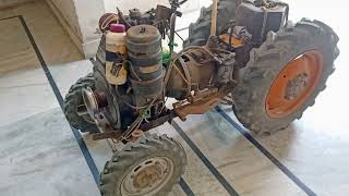 homemade/ 10/ hp/ tractor Vikram engine #creative #homemade #agriculture #khetibadi #power