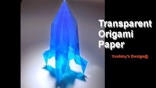 Transparent Origami Paper from Daiso Review