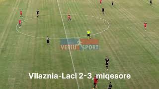 Pamje nga ndeshja miqësore, Vllaznia-Laçi(2-3). 26 korrik 2023, stadiumi “Loro Boriçi”, Shkodër