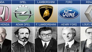 Founder of Car Companies From Different Countries