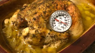 Whole Roasted Chicken From Frozen ~ Easy, Convenient Recipe