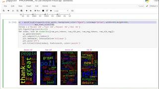 Python | NLP | Wordcloud | Shifterator | Twitter text comparison