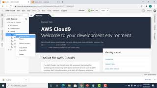 aws Cloud9 #aws #lambda #cloud9