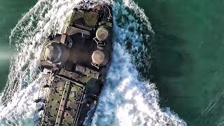 Camp Pendleton Marines Training • Amphibious Assault Landing