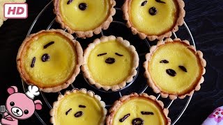 How to make Gudetama Egg Tarts (video)