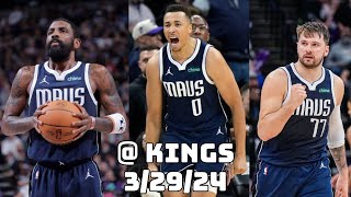 Dallas Mavericks Team Highlights vs the Kings (03.29.2024)