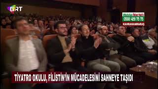 Kahramanmaraş Büyükşehir’in Tiyatro Okulu, Filistin’in Mücadelesini Sahneye Taşıdı