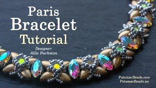 Paris Bracelet- DIY Jewelry Making Tutorial by PotomacBeads