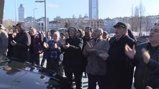 Ekrem İmamoğlu'na Şişli'de protesto