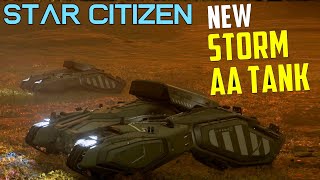 The NEW Tumbril Storm AA VS the A1 Bomber - Star Citizen IAE 2953 New Tank testing gameplay