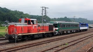 水郡線：アンパンマントロッコ入換＠常陸大子駅