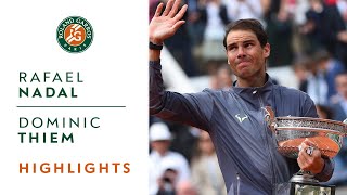 Rafael Nadal vs Dominic Thiem - Final Highlights | Roland-Garros 2019