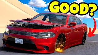 This BeamNG Drive Style Game has Good Crash Physics?! (Dangerous Road)