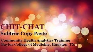 CHIT-CHAT 005: Copy-and-Paste Subtrees