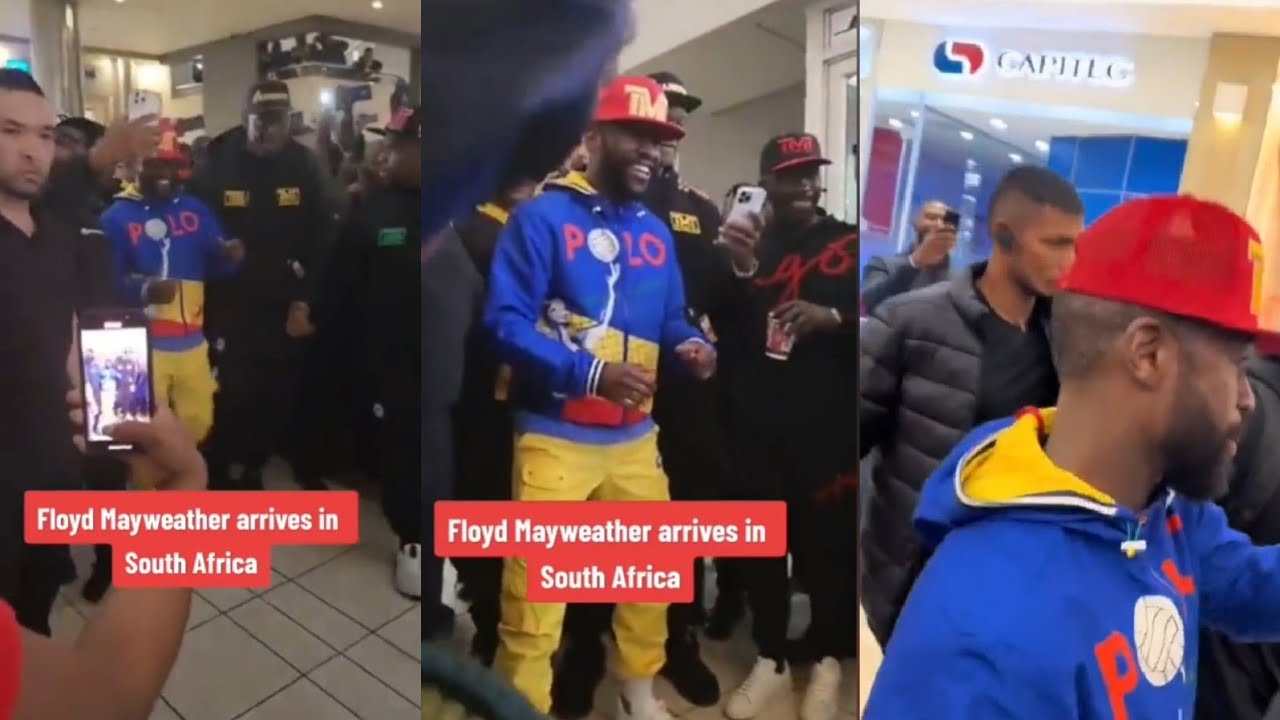 Floyd Mayweather Arrives In South Africa,dances And Promises To Take ...