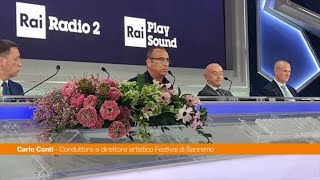 Sanremo, Carlo Conti apre il Festival con un omaggio a Ezio Bosso